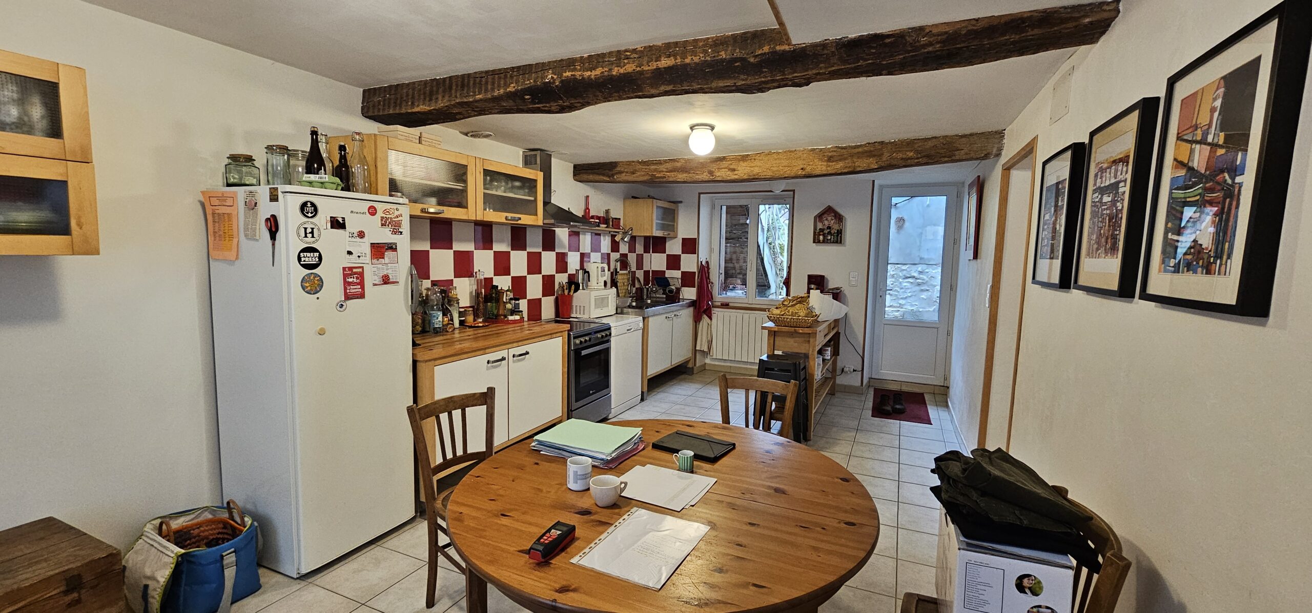 Jolie maison de ville avec jardin