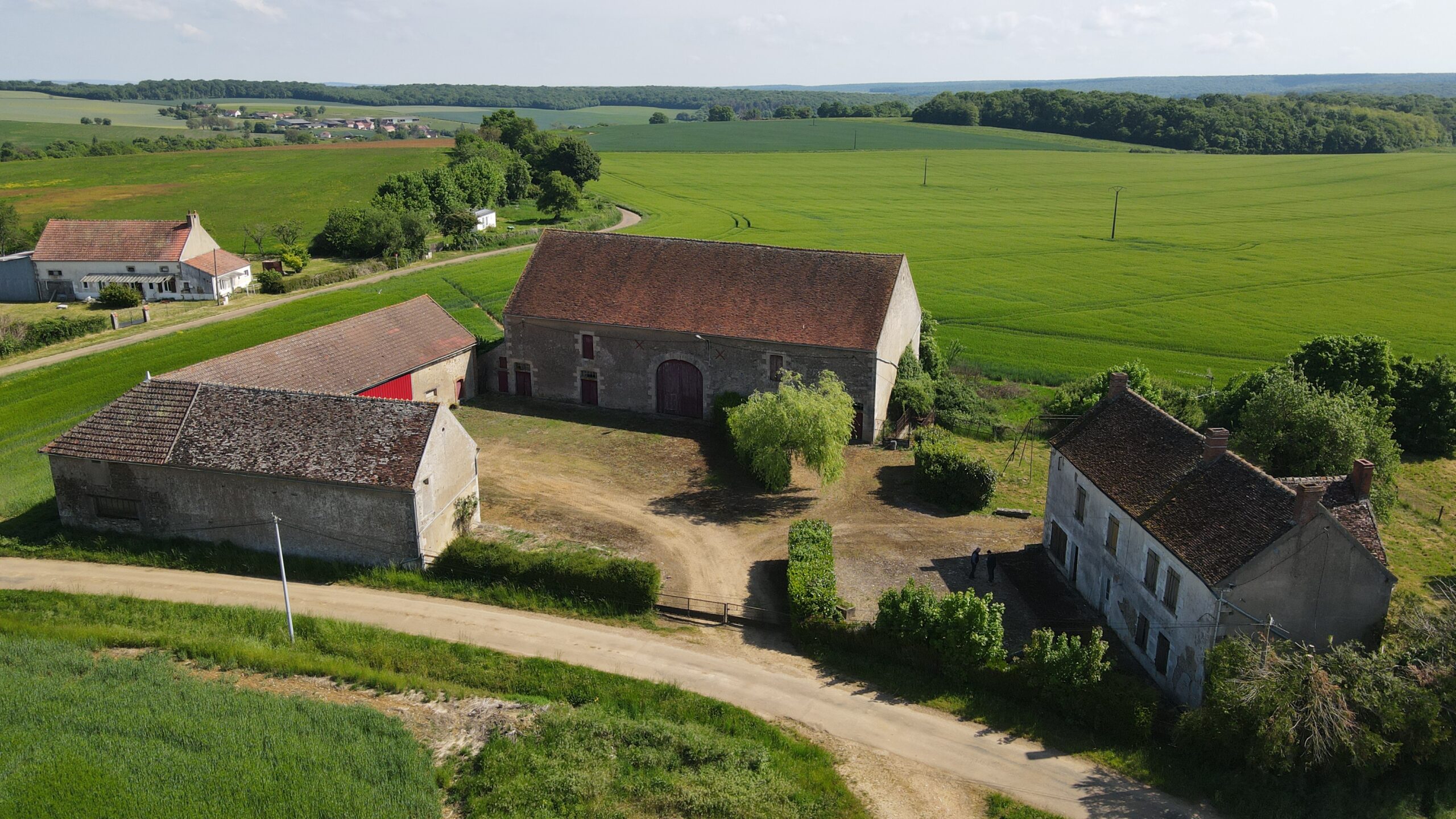 Domaine sur environ 1 hectare de terrain au grand calme